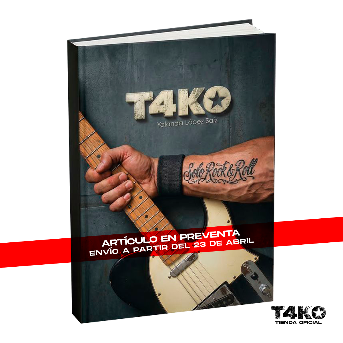PREVENTA - Libro "Solo Rock and Roll" de Yolanda López Saiz - FIRMADO